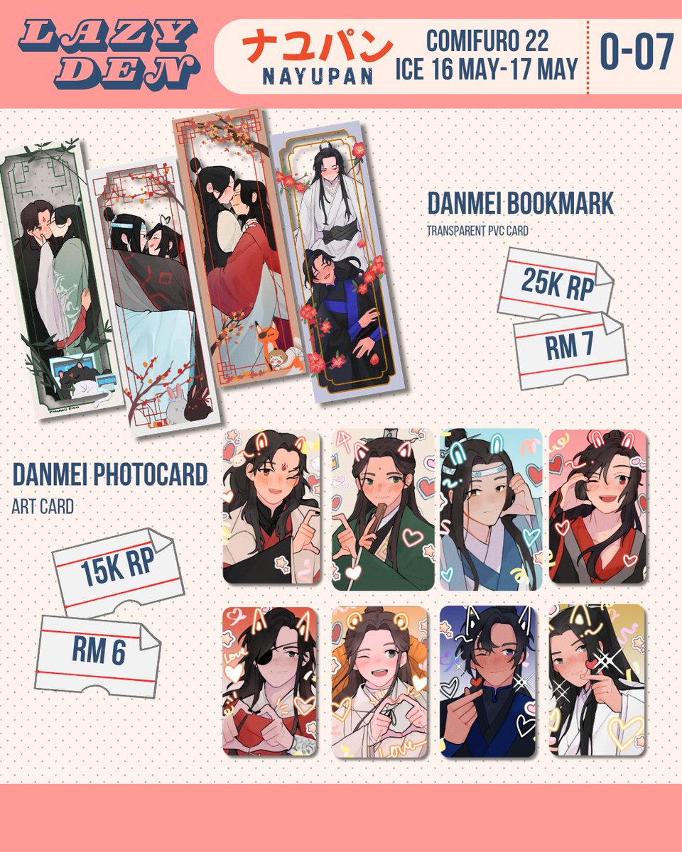 nayupanpan's tweet photo. [❤️&amp;🔄 appreciated]
Finally opening my PO Open for #CF22 🇮🇩 and also local postage order 🇲🇾! 

📅 PO date: 17 - 25/4/2026
🇮🇩 CF22:
https://t.co/Z0c1ir9oxD
 🇲🇾 mail order: https://t.co/mK1pXwyxsW

#cf22catalogue https://t.co/3Nx35GkB1B
