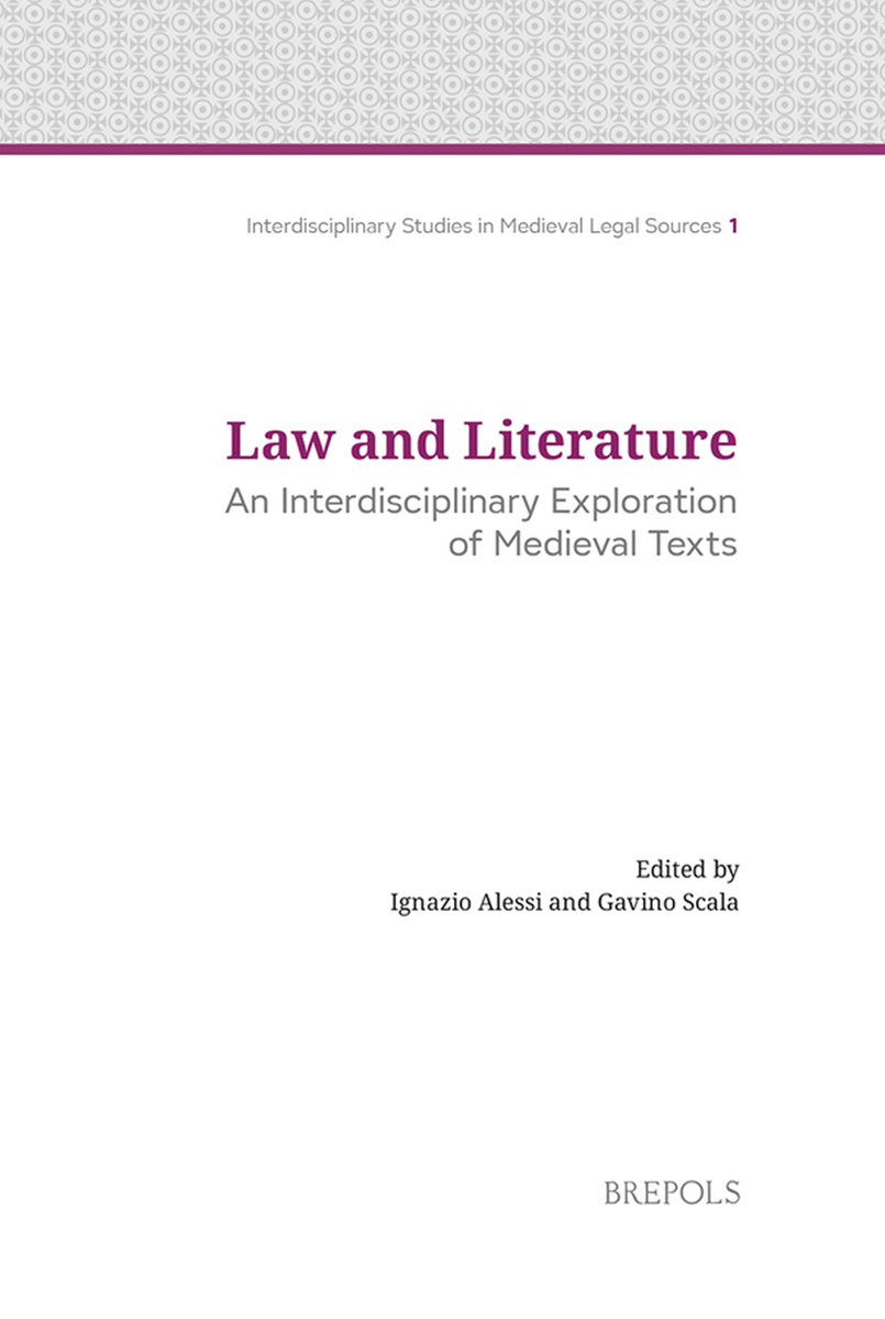 MedievalUpdates's tweet image. Law and Literature: An Interdisciplinary Exploration of Medieval Texts, eds. Ignazio Alessi, Gavino Scala (@Brepols, April 2026)
facebook.com/MedievalUpdate…
brepols.net/products/IS-97…
#medievaltwitter #medievalstudies #medievallaw #medievalliterature
