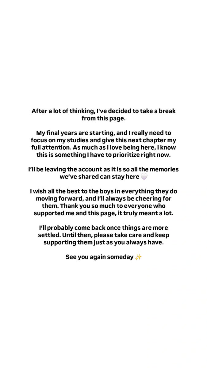 Closing this chapter for now… but my love for BillyBabe will always stay 🤍✨