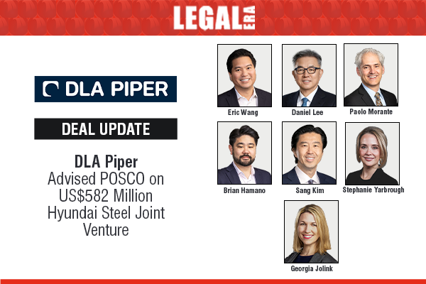 LegalEraGlobal's tweet image. DLA Piper Advised POSCO On US$582 Million Hyundai Steel Joint Venture

Link to read full News:
legaleraonline.com/global/deal-st…

#legalera #legalupdates #dlapiper #posco #hyundaisteel #jointventure #corporatedeals #mna