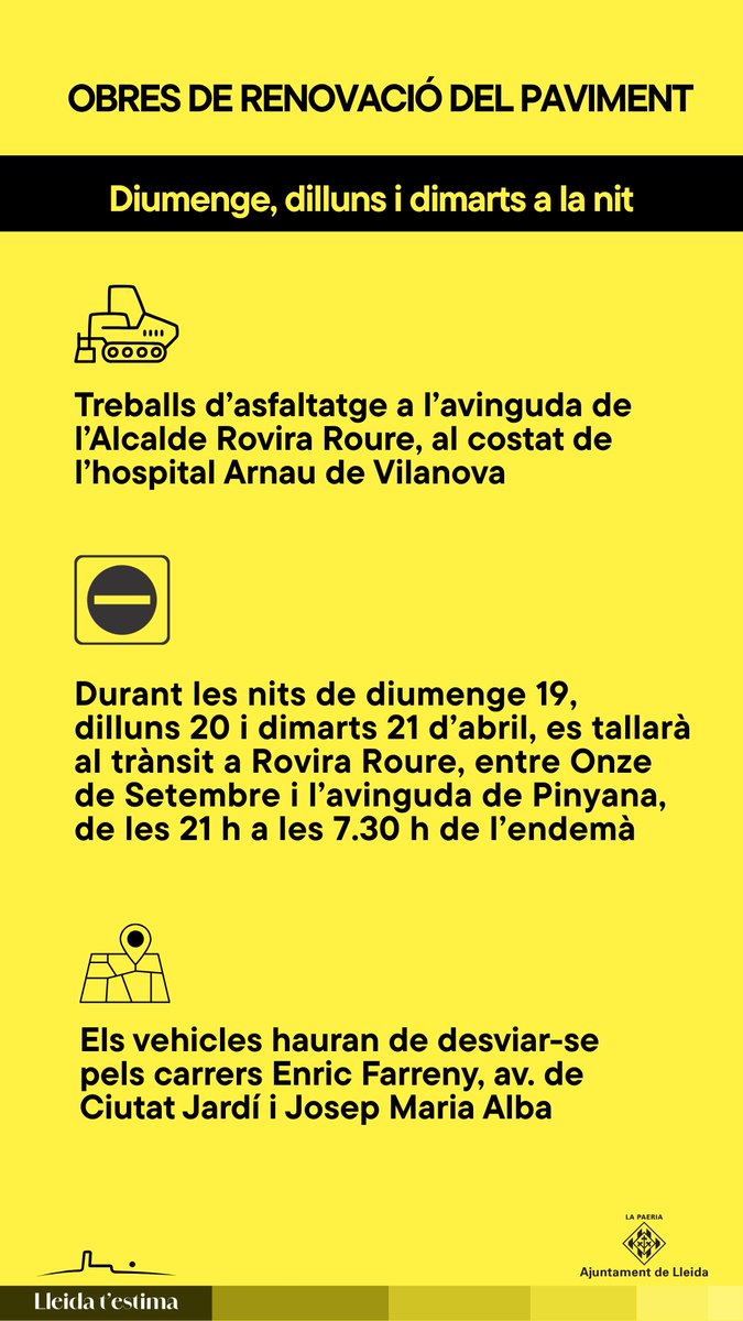 Ajuntament de Lleida tweet media