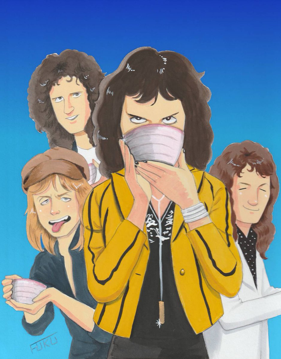 FUKU04702745's tweet image. 今日はクイーンの日!!✨
この記念日を今年も祝う事ができて
幸せです🎉🎊🥰
#クイーンの日　#Queen