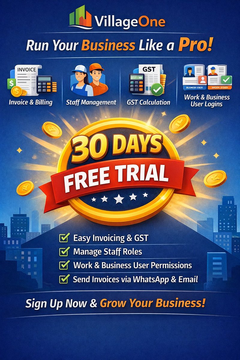 VillageOne_in's tweet image. villageone.in

#mybills
@makeinindia @imVkohli @GoogleAI @BBCBreaking @narendramodi