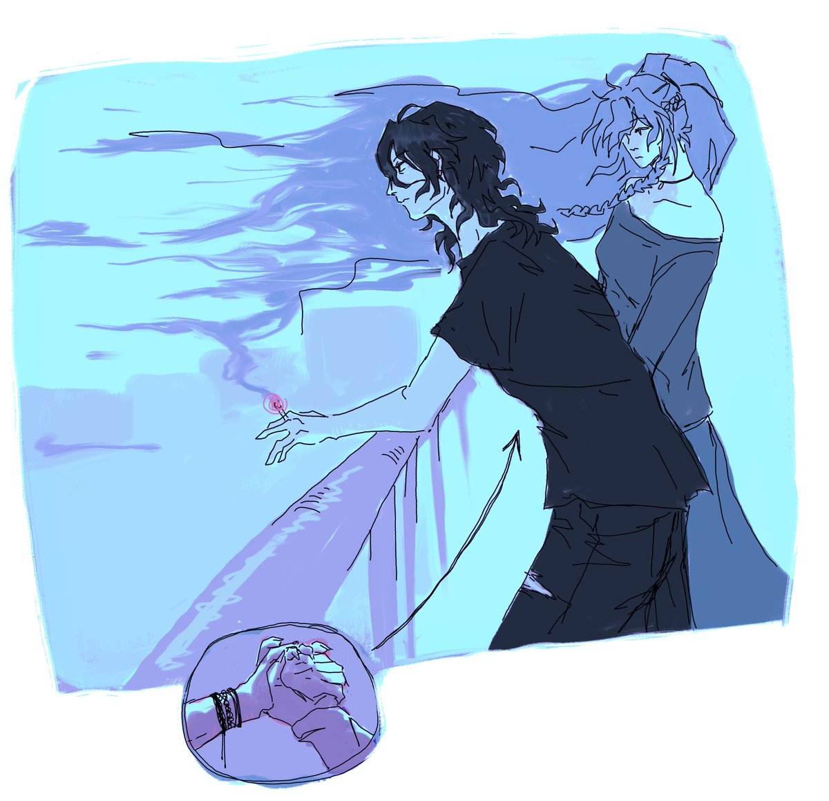 please do not feed the Miles tweet media