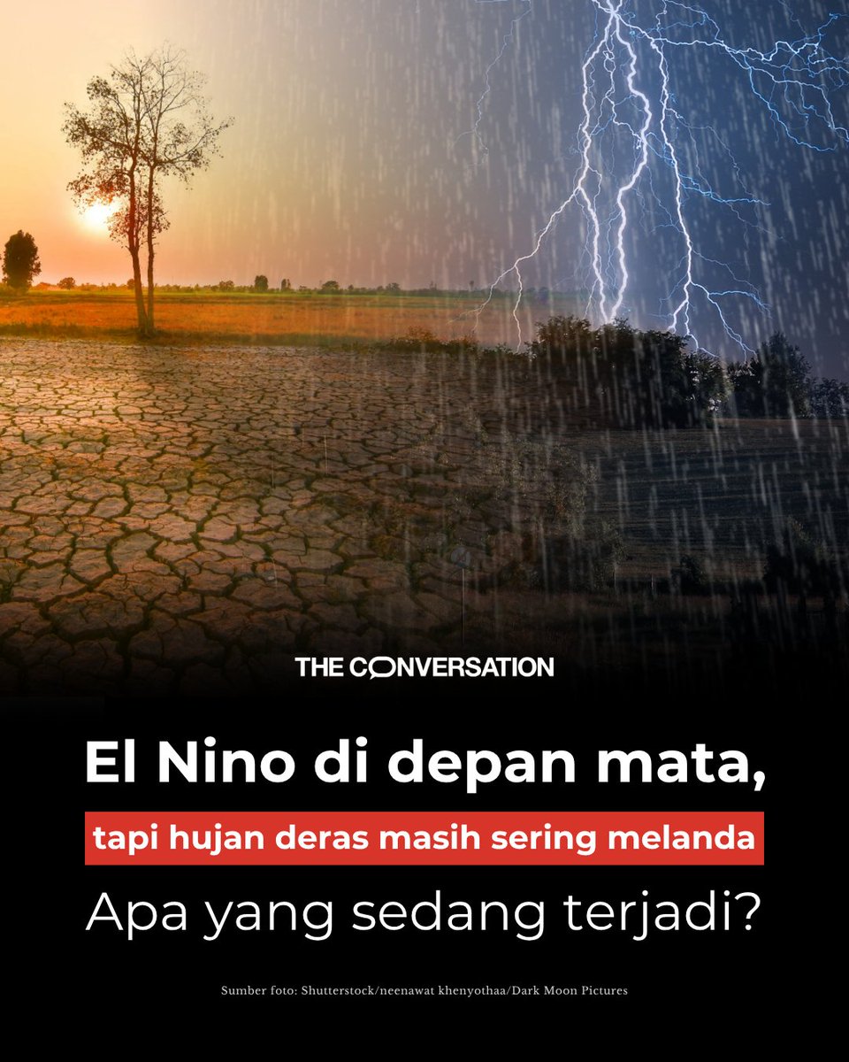 ConversationIDN's tweet photo. Kadang panas banget, kadang hujan deres. Bumi kita lagi kenapa sih? https://t.co/8c26zQtgeL