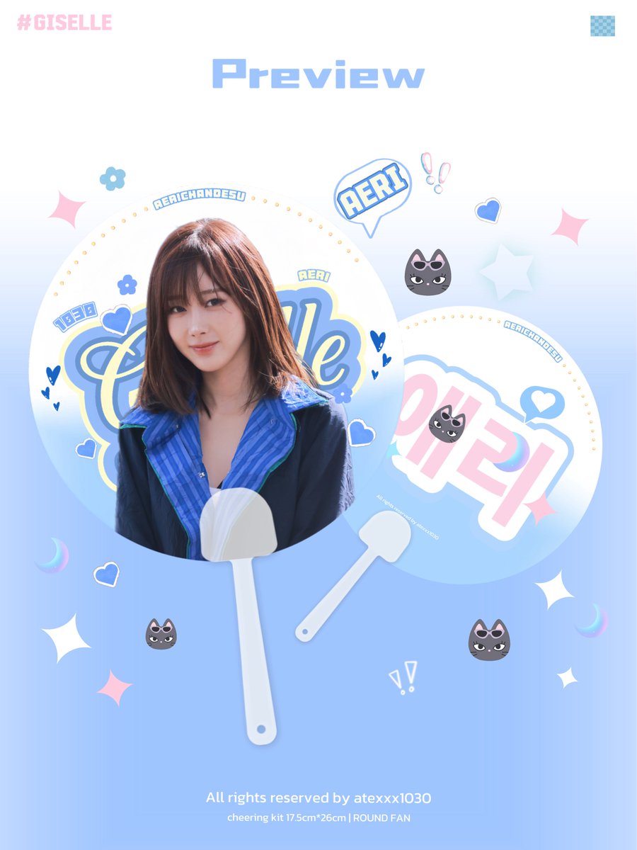 aespa Special Edition Dome Tour
(April 25 &amp; 26, Tokyo Dome)

【Giselle Free Cheering Kit】

Free random distribution at the venue. Limited quantities.

Round fans&amp;Paper banners

Details will be announced on the day. Thank you.

#aespa #æspa #에스파 
#GISELLE #지젤 #ジゼル