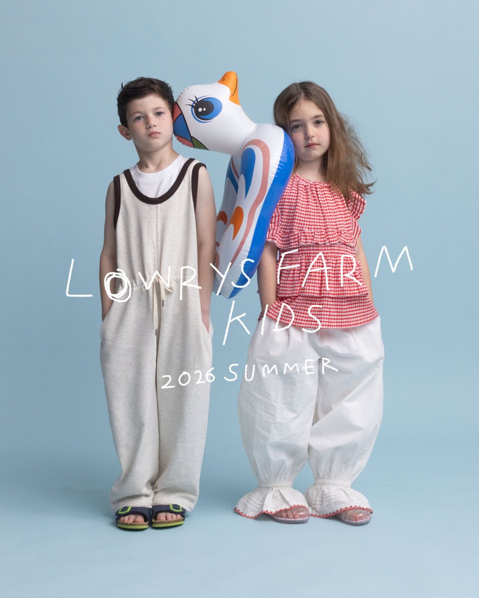 本日解禁！SUMMER VISUAL ☀️ ／ ローリーズファームキッズの夏が