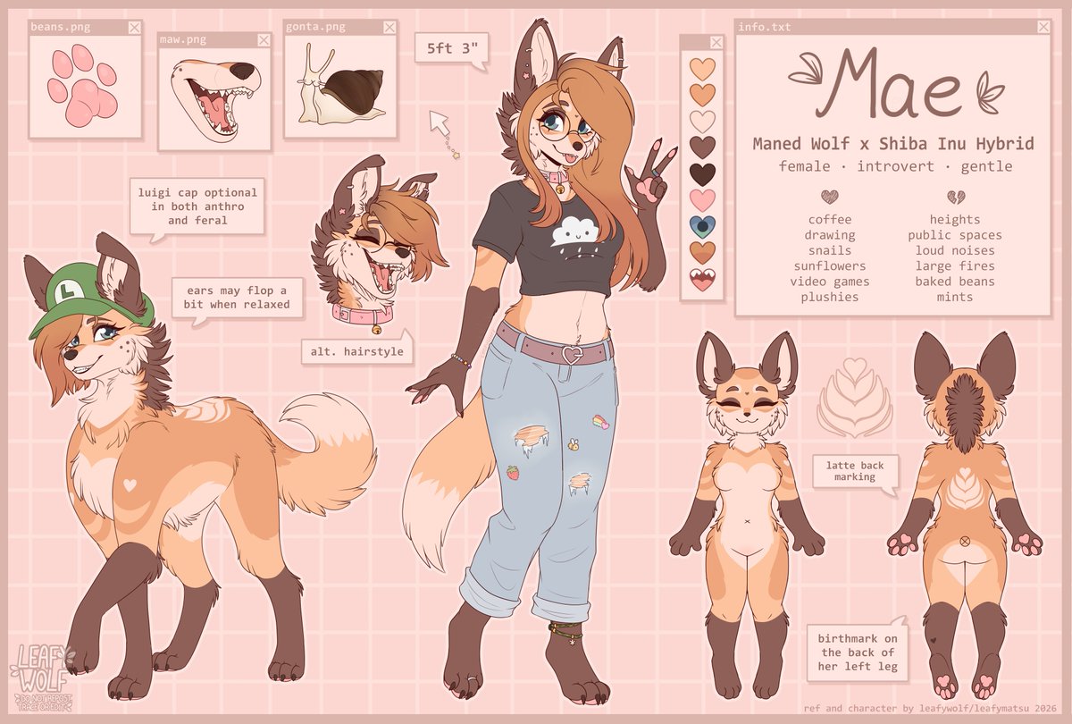 mae || leafywolf 🌸🐌 tweet media