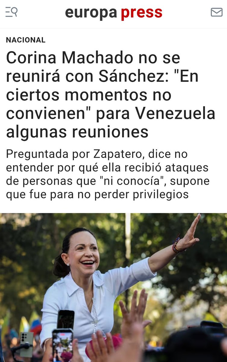 La pregunta para <a href="/MariaCorinaYA/">María Corina Machado</a> es q coño les va a regalar ,,,pq el Nobel ya se lo regaló a Trump después de chuparle la,,,los zapatos quicir