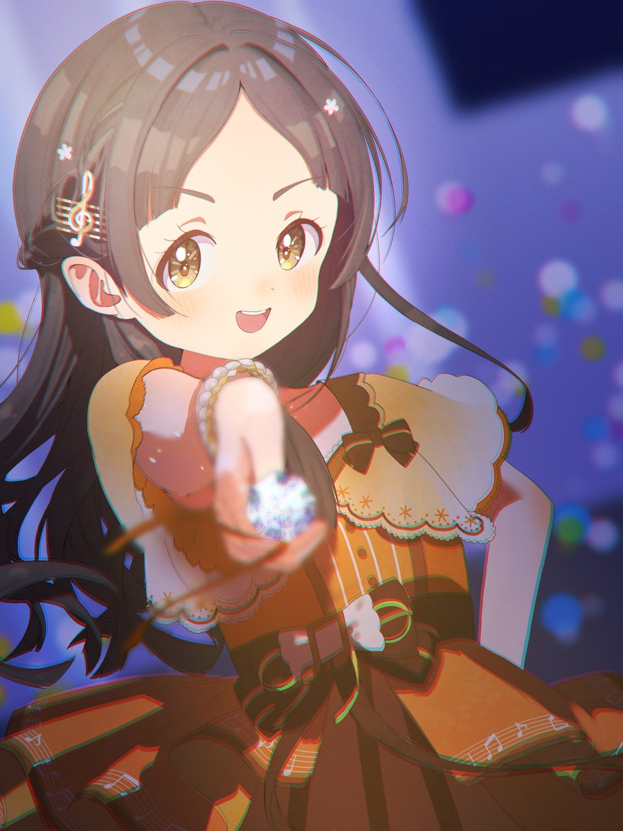 月白。 tweet media