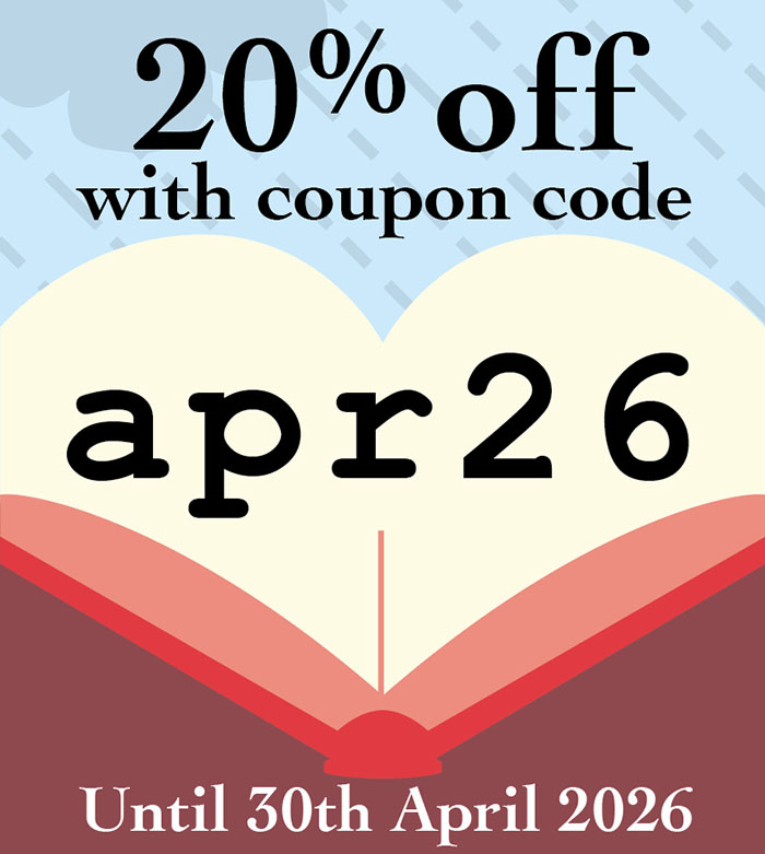 gnbooksuk's tweet image. 20% off all books to the end of April 2026 with coupon code: apr26 @ gnbooks.co.uk
#books #offer