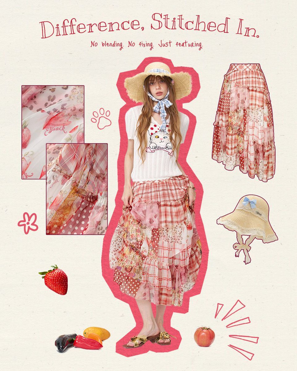 elfsackofficial's tweet image. They: "Be consistent."
Me, wearing lace and denim in the same dress: "No." 
#elfsack #patchwork
[🔗 Link to collection]