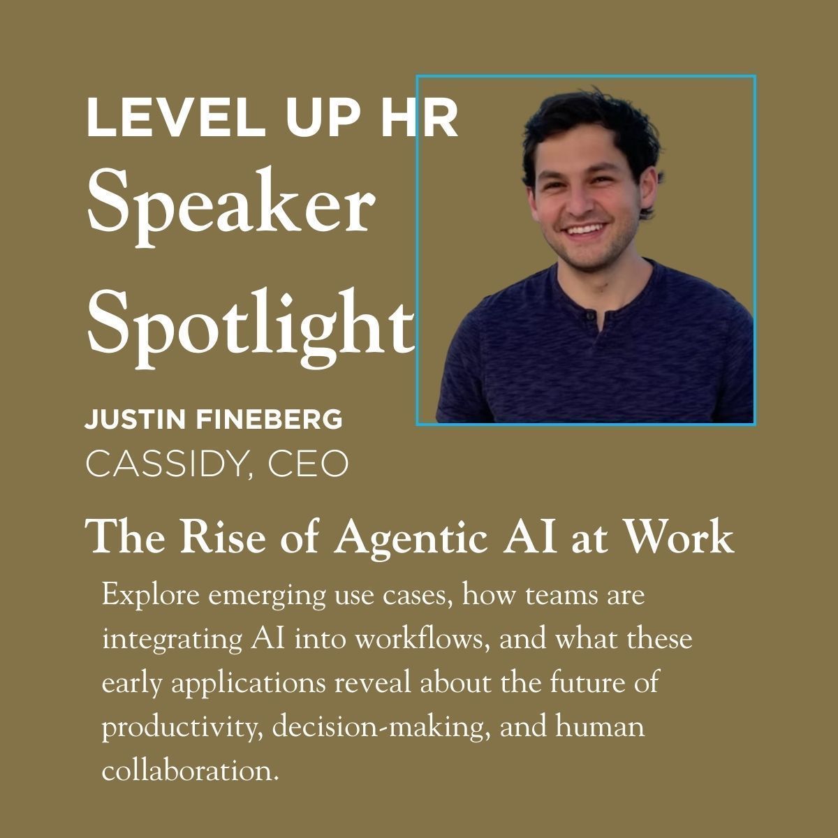 villanovahrd's tweet photo. Highlighting speakers for our upcoming #LevelUpHR26 conference! Justin is CEO of Cassidy, a platform that helps companies build AI automations powered by context-rich business data. Read more: https://t.co/SJatUBAecN https://t.co/plFqu6ZqtZ