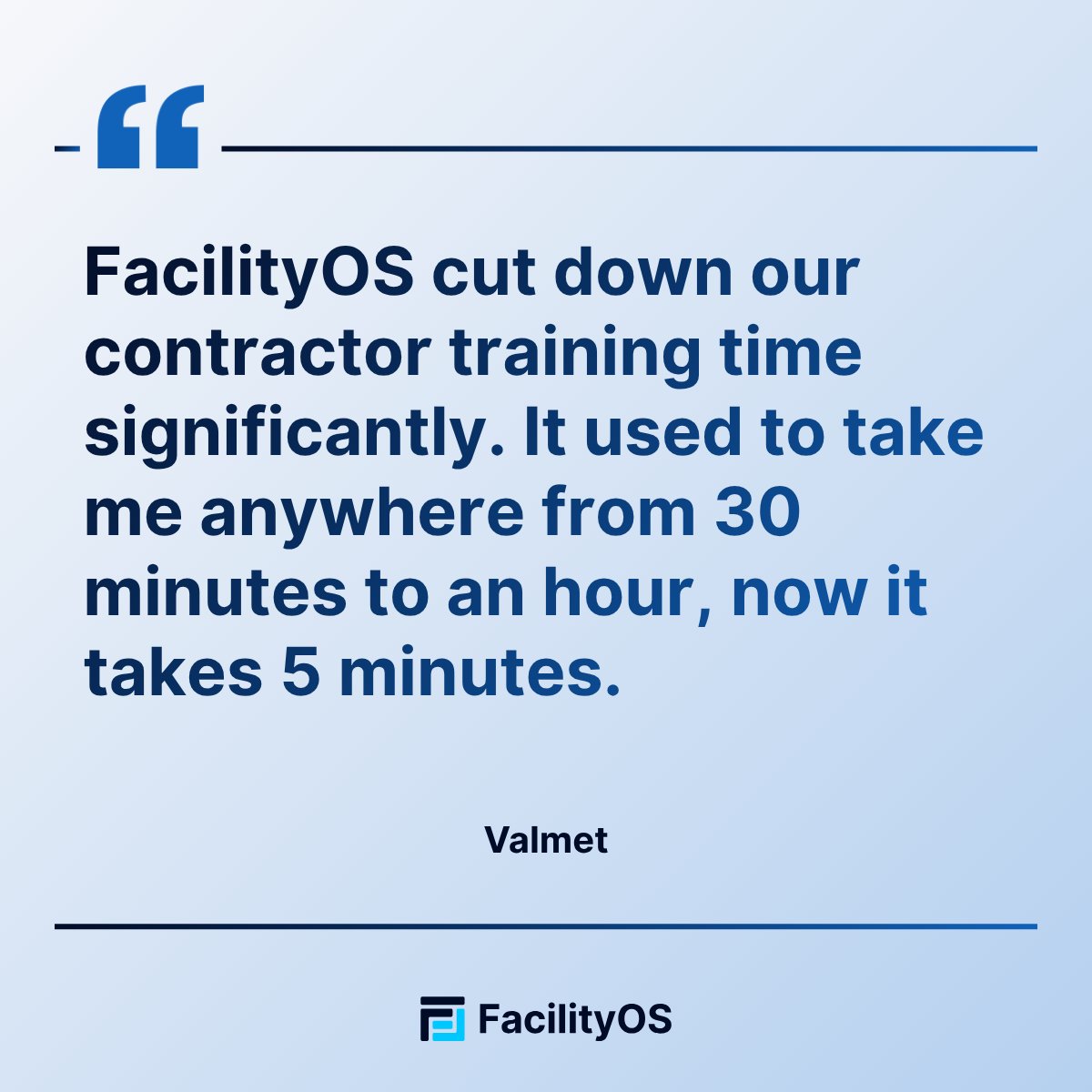 FacilityOS tweet media