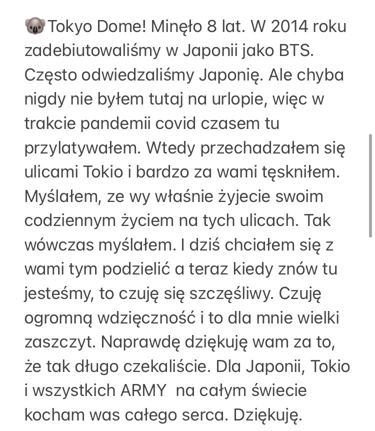 BTS WORLD TOUR ARIRANG in TOKYO Day 1 | Przemowy końcowe 

Pt. 1 🐱🐰🐹🐨