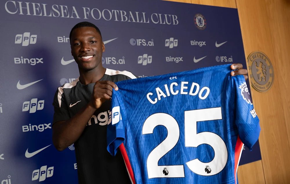 🚨 OFFICIEL ! 𝗠𝗢𝗜𝗦𝗘𝗦 𝗖𝗔𝗜𝗖𝗘𝗗𝗢 🇪🇨𝗣𝗥𝗢𝗟𝗢𝗡𝗚𝗘 𝗦𝗢𝗡 𝗖𝗢𝗡𝗧𝗥𝗔𝗧 𝗝𝗨𝗦𝗤𝗨'𝗘𝗡 𝟮𝟬𝟯𝟯 𝗔𝗩𝗘𝗖 𝗖𝗛𝗘𝗟𝗦𝗘𝗔 ! 💙✍️

📸 <a href="/ChelseaFC/">Chelsea FC</a>