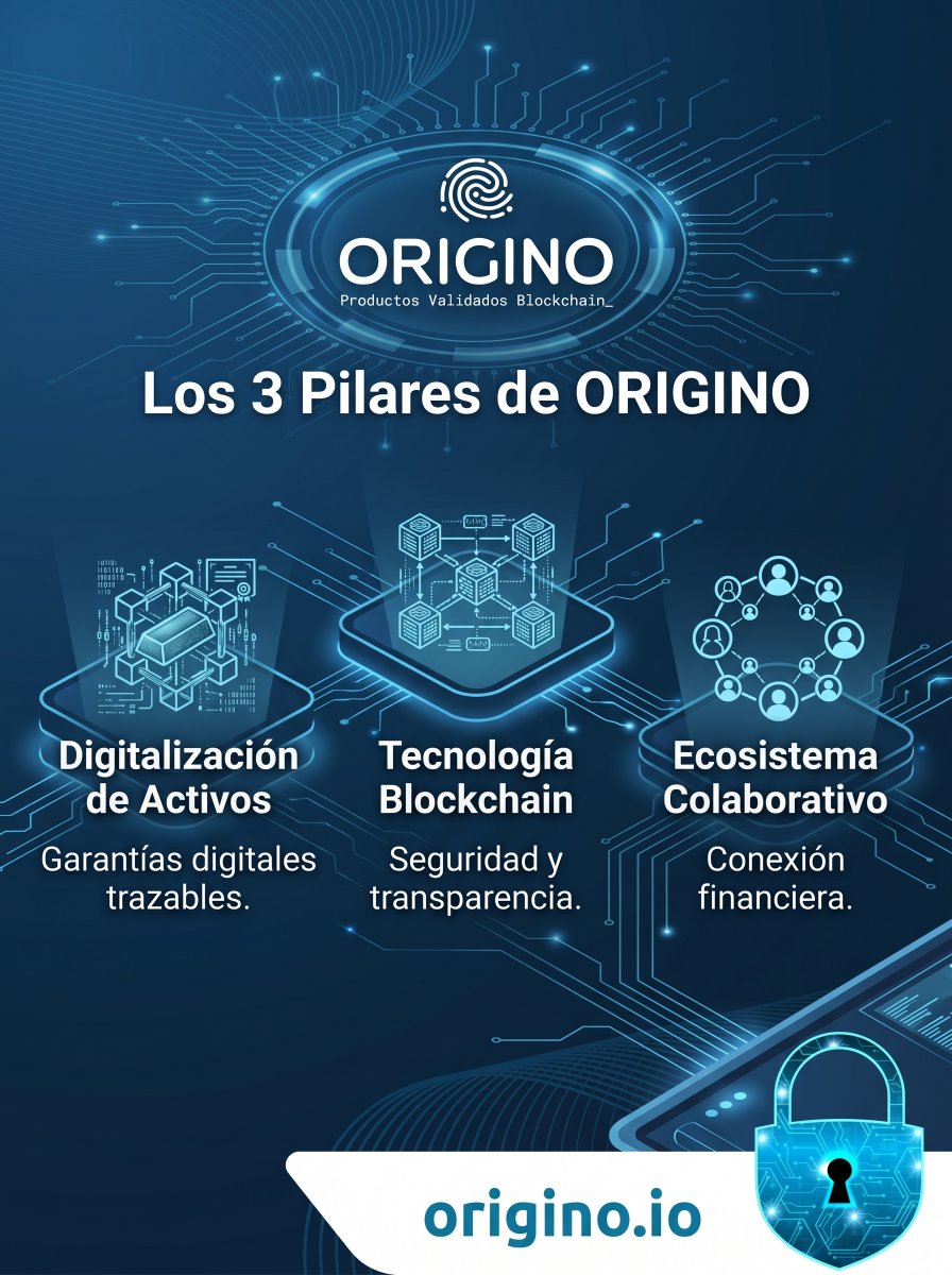 Origino_io's tweet photo. ¿Cómo desbloquear el valor real de tus activos físicos?
En #Origino creamos un puente directo a nuevas oportunidades. Fusionamos digitalización y #Blockchain para garantizar la trazabilidad inmutable que el mercado exige hoy. 🚀
Descubrí más: 👉 https://t.co/bAq5PKIAjI https://t.co/I5BwJEgPla