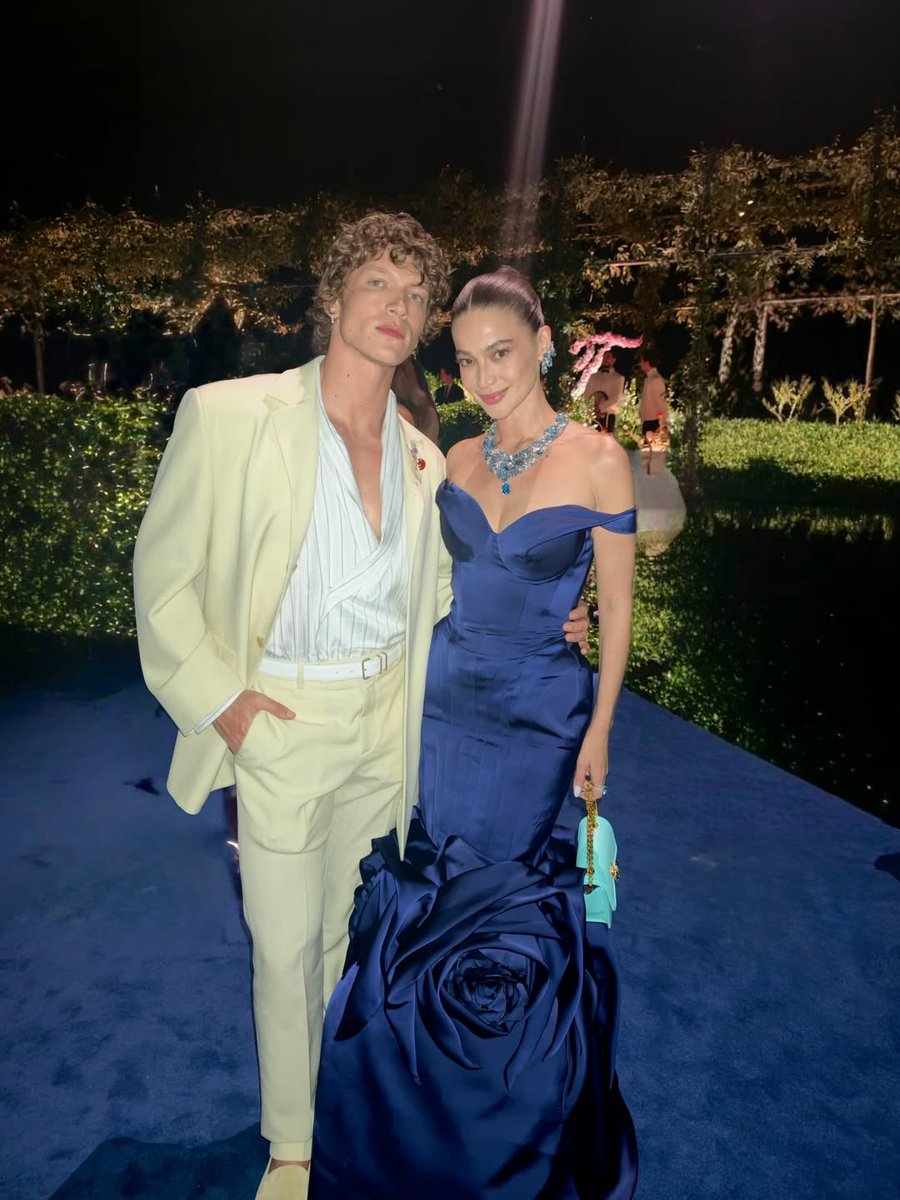 New photo of Connor Storrie with actress  Anne Curtis Smith at the Tiffany &amp; Co. Blue Book Gala last night.