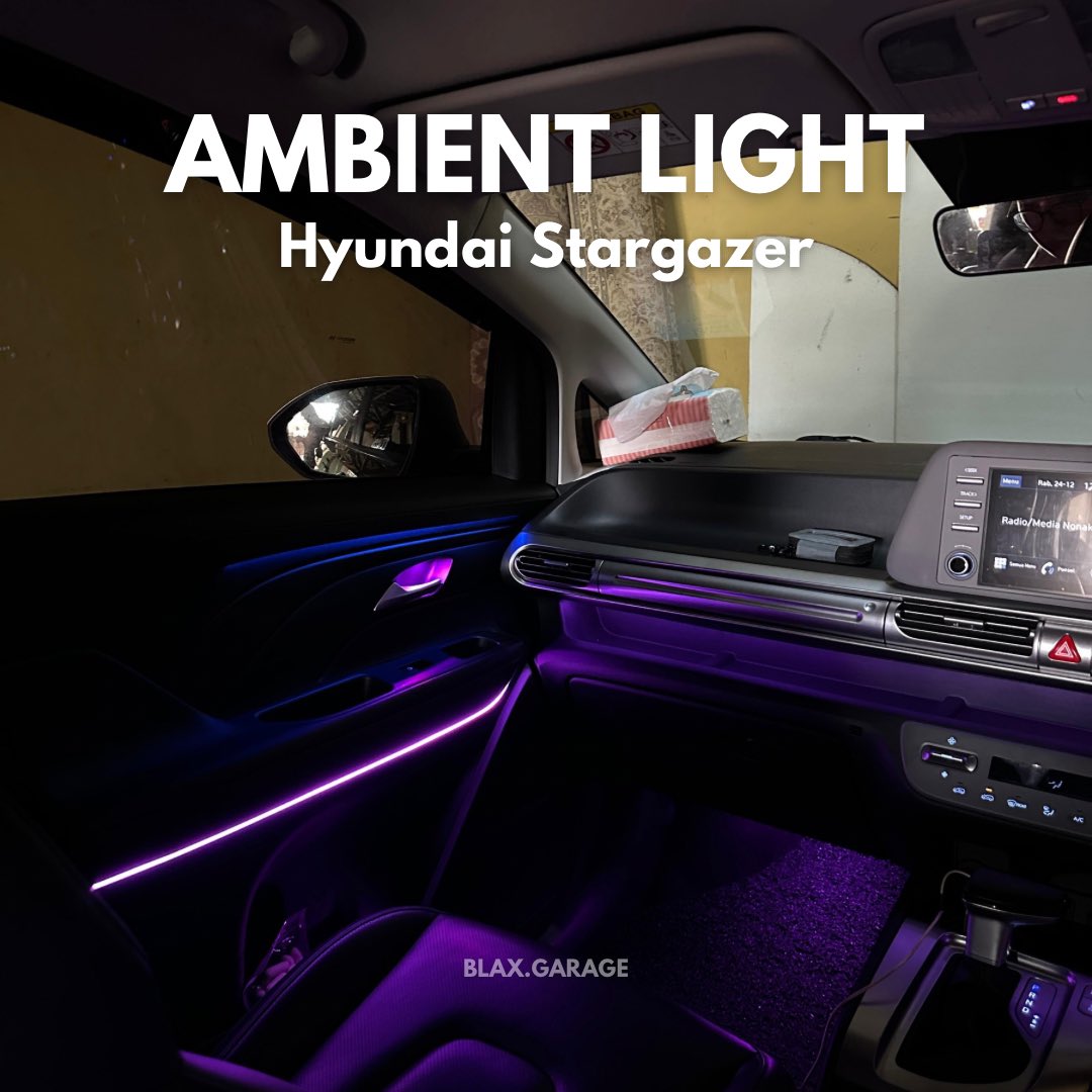 revaldocahyadi's tweet image. Ambience Hyundai Stargazer / Update Interior Mobil Kamu Yang Gitu - Gitu Aja 🔥

For More Info DM ‼️
#ambient #ambientlight #ambience #stargazer #hyundaistargazer