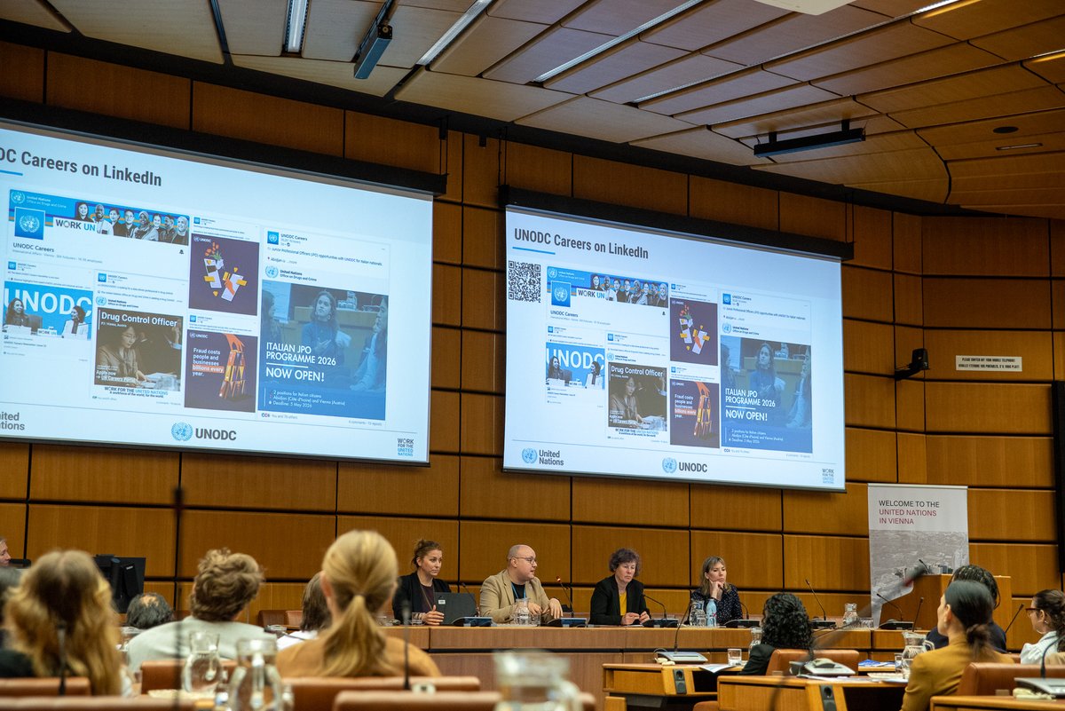 UN_Vienna's tweet image. Once again, #UNVienna was delighted to open its doors for the Long Night of Companies 2026 to welcome university students from @wu_vienna and @univienna interested in learning about @UN_Careers opportunities.

Many thanks to the organizers and all who participated!