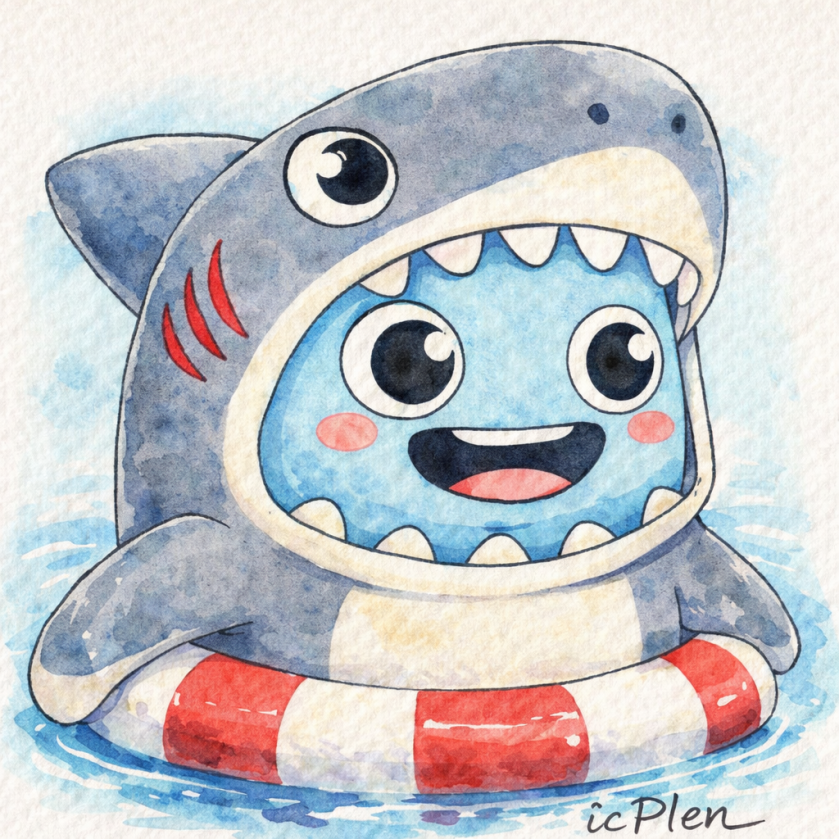 icPlen's tweet photo. @LittleGuysWorld 
The nicest shark I've ever seen🩶
I'm still working on raising FCFS to GTD https://t.co/2Mgkrd4ZPN