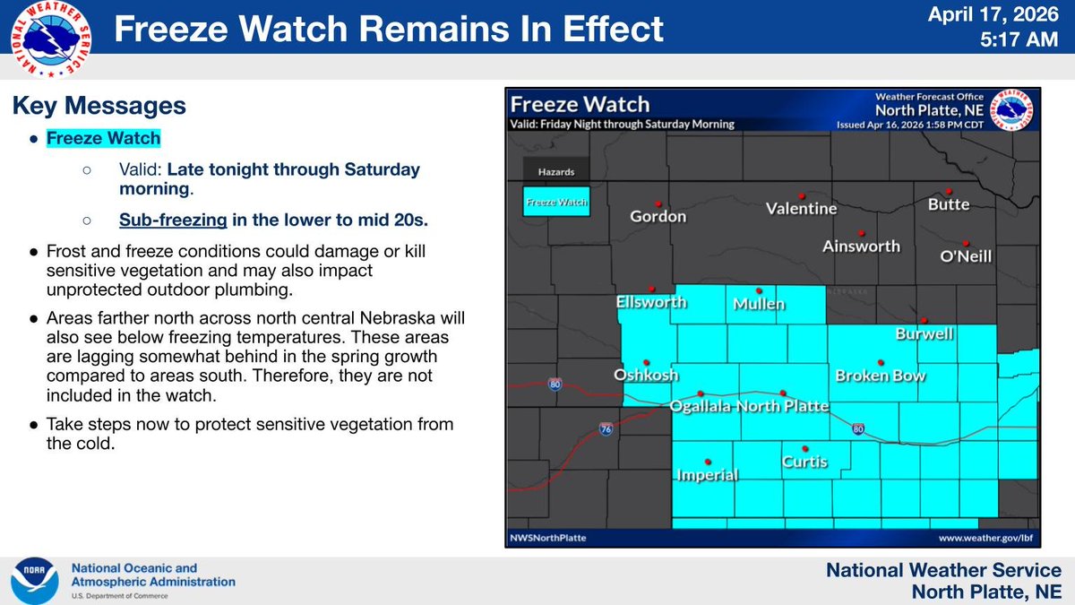 NWS North Platte tweet media