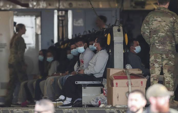 Le premier groupe des migrants expulsés des USA est arrivé à Kinshsa ce ...