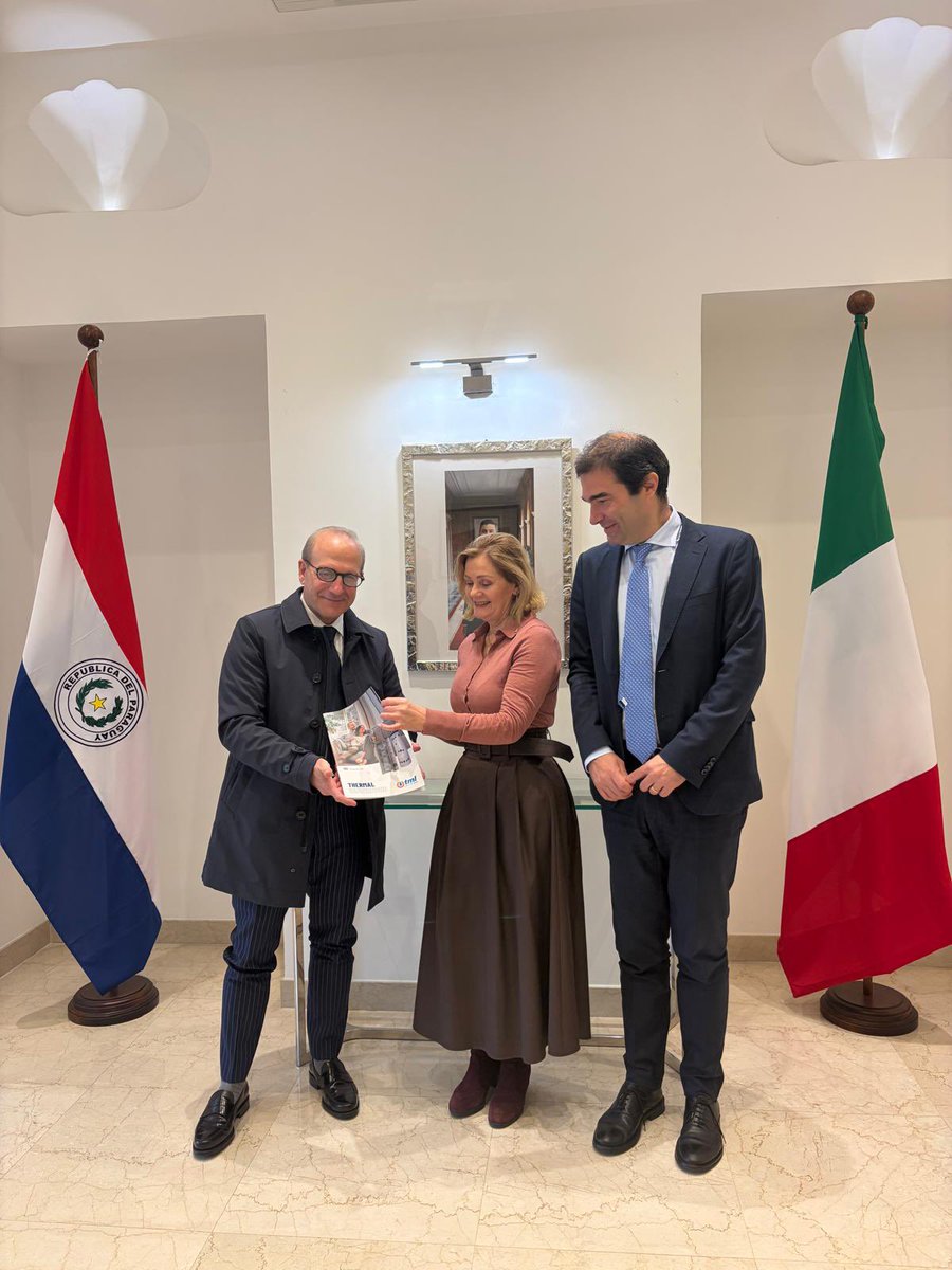 Embajada del Paraguay en Italia tweet media