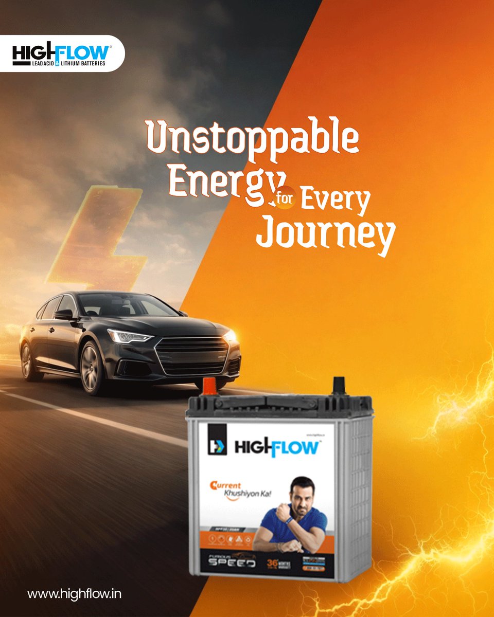 Highflow_'s tweet image. Don’t let anything hold you back.  With HighFlow Batteries, experience unstoppable energy that powers every mile of your journey. Reliability you can trust, wherever the road leads.
 
* Toll-Free Number: 18008890357

#HighFlowEnergy #CarBattery #RoadTripReady #UnstoppableDrive
