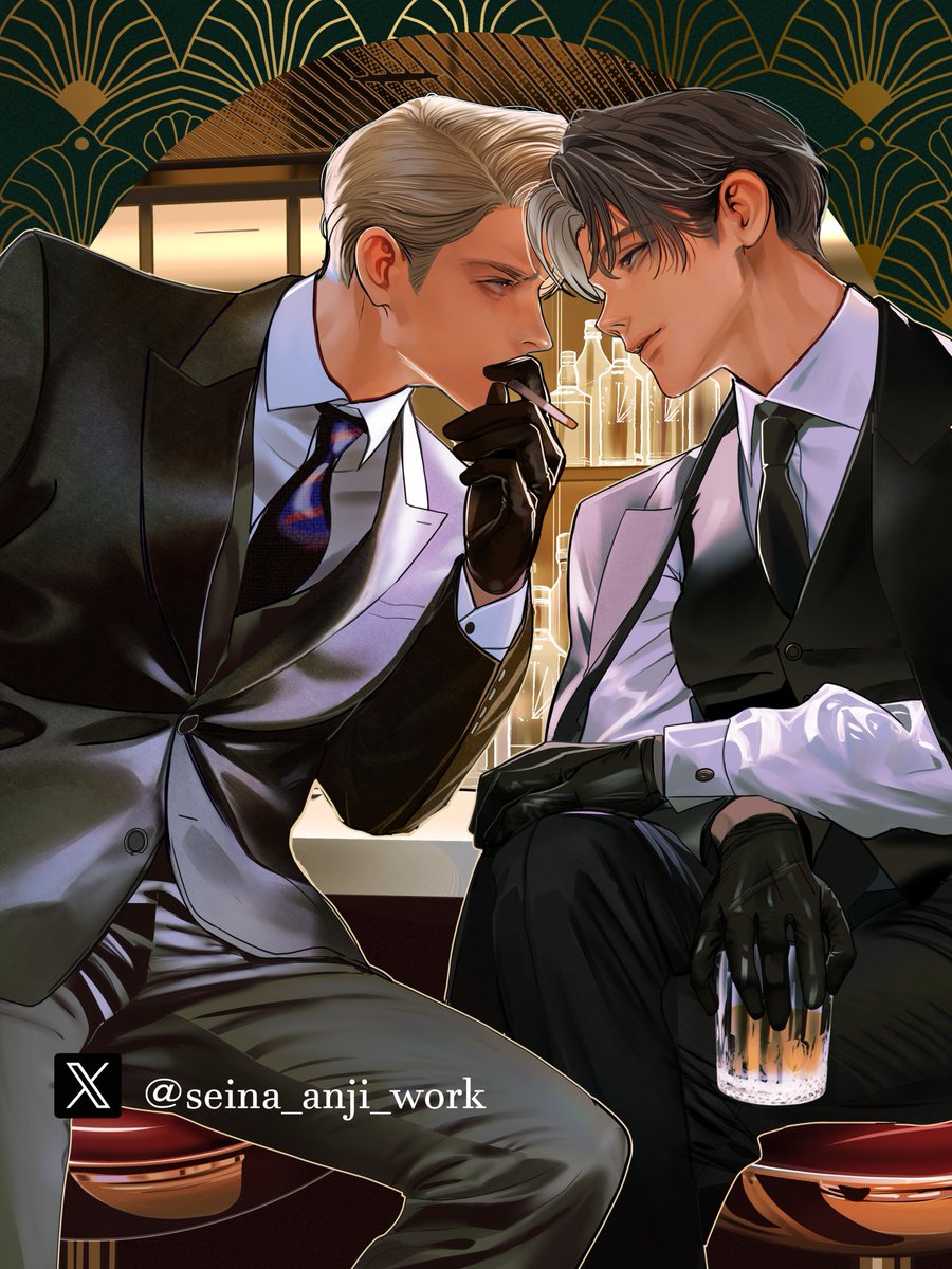 怒る君も可愛いよ(※右側が年上余裕受)