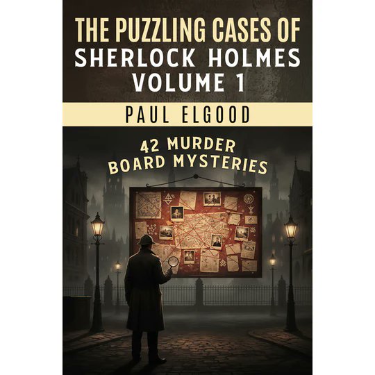 mxpublishing's tweet photo. Sherlock Holmes Puzzle Books Reviewed! https://t.co/A6U6Dj7Or3 @CupHolmes https://t.co/xBqkKHZhaK