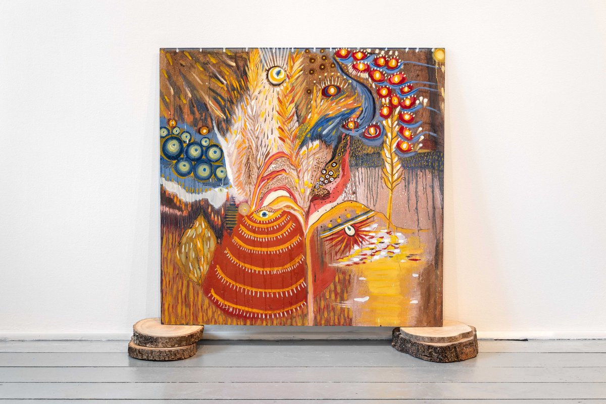 GFAward's tweet photo. The seventh artist shortlisted for the #GFAward2026 is Róisín O’Sullivan.

A visual artist from Cork working primarily in painting, her practice also expands into drawing, printmaking and wood-based processes. Inspired by direct experience in nature, her work explores how we see, remember and emotionally register the natural world.

Influenced by the textures of reclaimed wood and intuitive mark-making, her work combines carving, burning and painting to create pieces that sit between painting and sculpture, where gesture, light and repetition echo natural cycles.

Read more: https://t.co/DwhYrtldGp