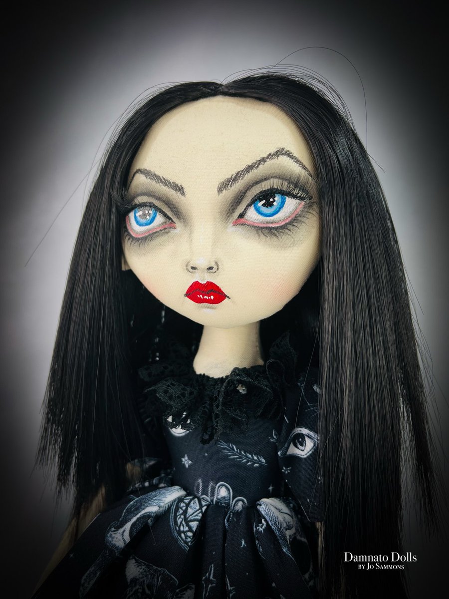 DamnatoDolls's tweet image. Handmade art dolls available in my Etsy shop damnatodolls.etsy.com
#goth #creepy #MHHSBD #ooakdoll