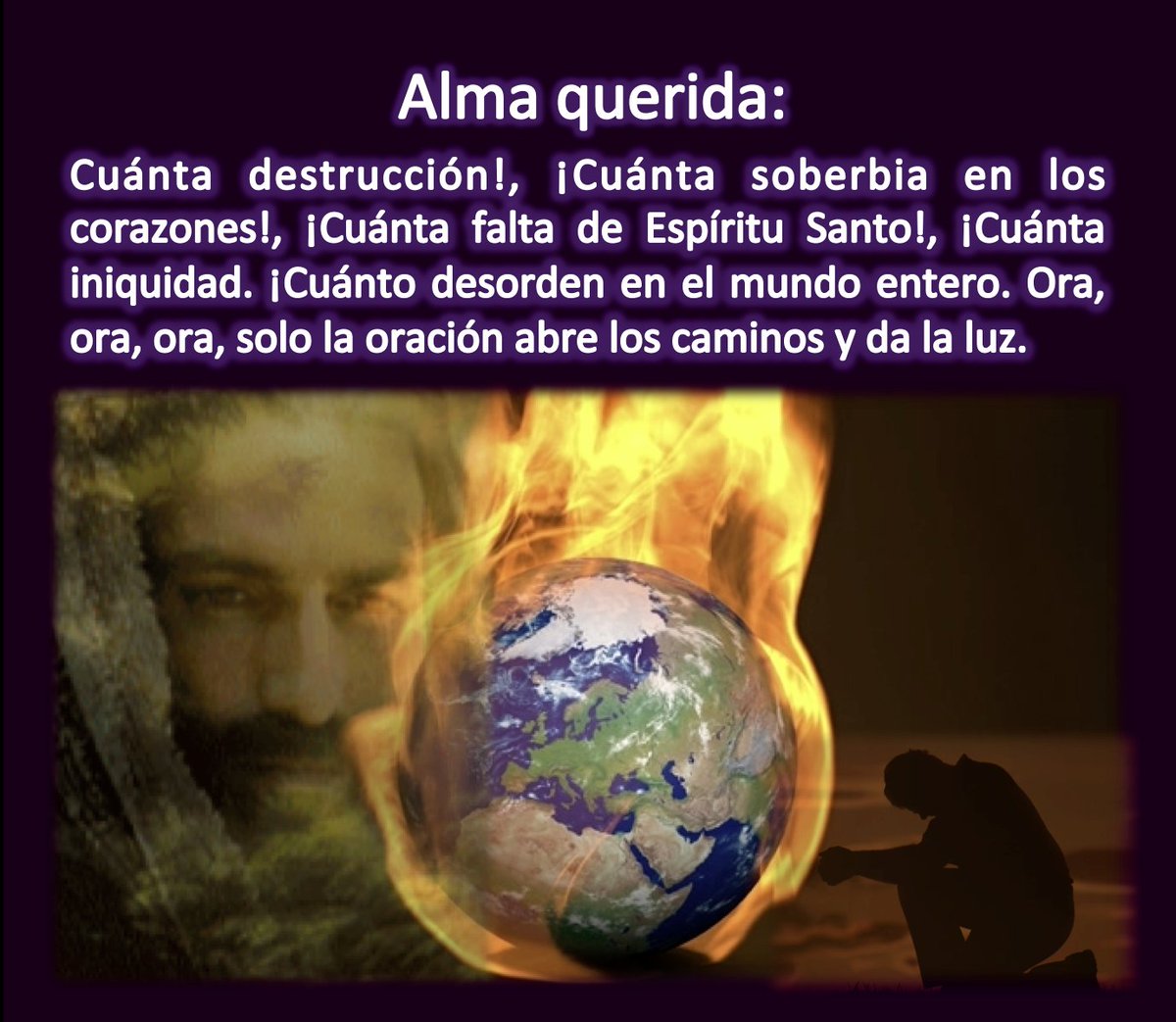 ElSanto_Rosario's tweet photo. Oremos por los gobernantes, líderes empresariales, líderes sociales, líderes religiosos, especialmente por los que tienen en sus manos la vida y el destino de los demás 🙏✝️ https://t.co/3hLiRyooub
