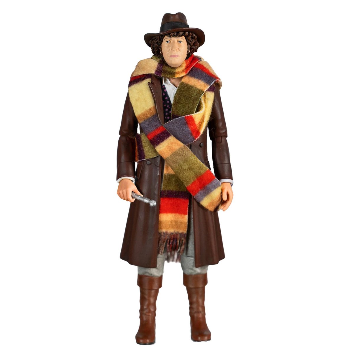 AndrozaniChap's tweet image. CONFIRMED ACCESSORIES for 4th Doctor figure #DoctorWho 
- Shada Waistcoat
- Tartan Vest/Tank top and red cravat
- 'Stop!' hand
- Cupped Hand
- Jelly Babies
- Sonic Screwdriver
- Alternative Head without hat