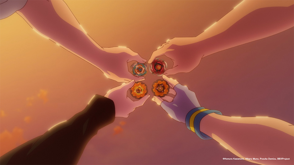 beyblade_info's tweet photo. ＼新エンディング映像解禁！／
アニメ『BEYBLADE X 真・未来編』初回配信は、ただいまベイチューブにてプレミア公開中！

第123話「1%の希望」にて、新EDテーマ #aoen「Youth」の映像を初公開！

ベイチューブでアニメ配信をチェック！！→https://t.co/CIcqWCm9QX

#BEYBLADEX #ベイブレードX #ベイX https://t.co/qC4ErgSj6L