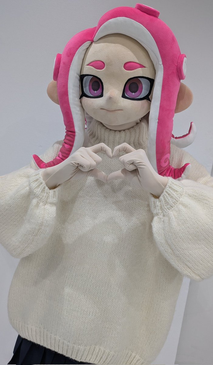 Yossyocto's tweet image. 🐙🤍！
#splatoon2 #着ぐるみ