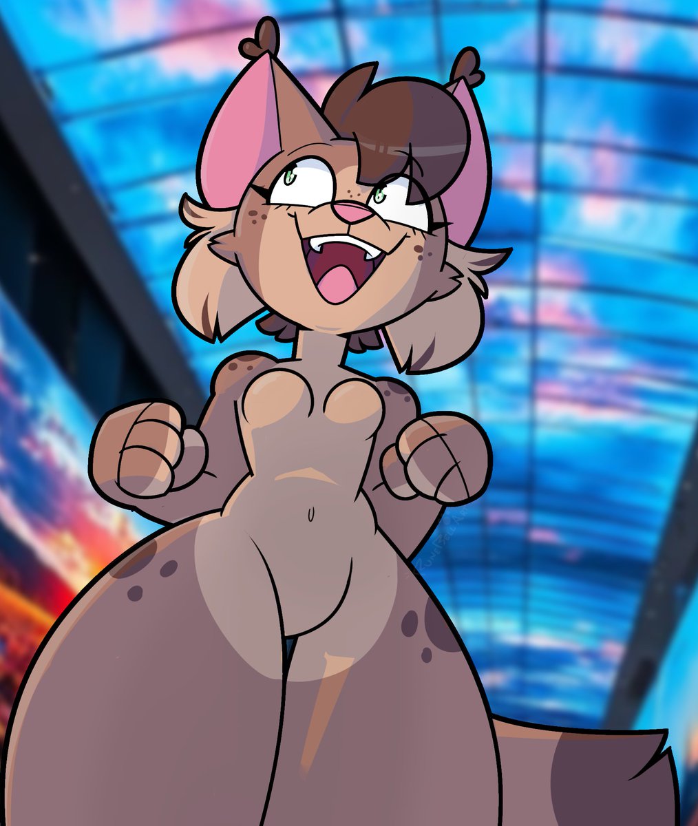 She's going clothes shopping at the mall!!