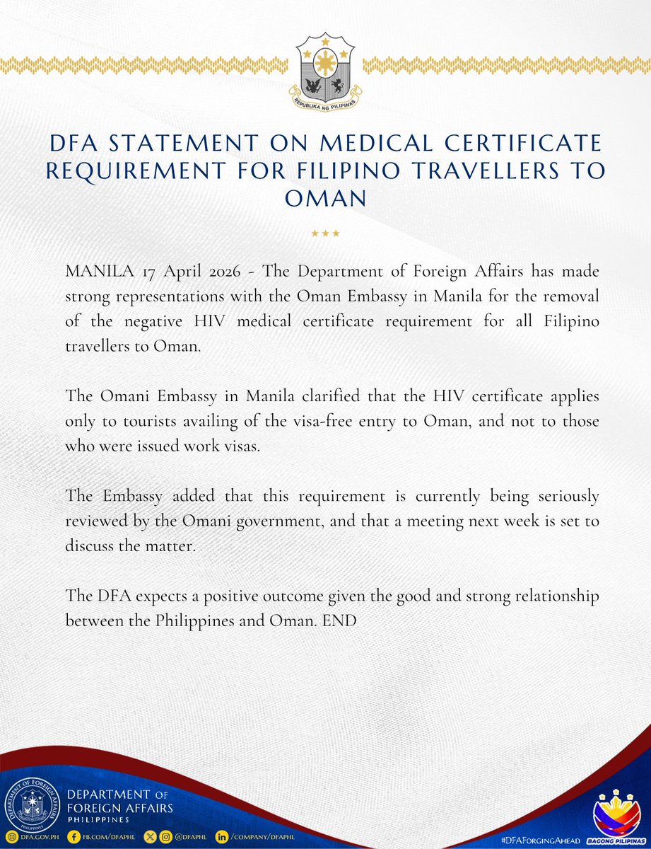 DFA Philippines 🇵🇭 tweet media