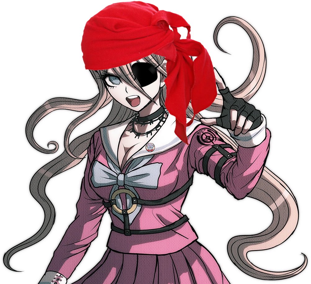 Miu Iruma but pirate tweet media