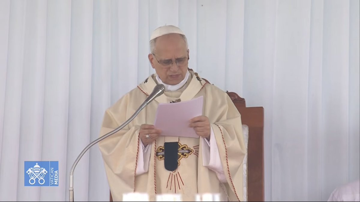 Leo XIV again mocks one of Our Lord's miracles! 