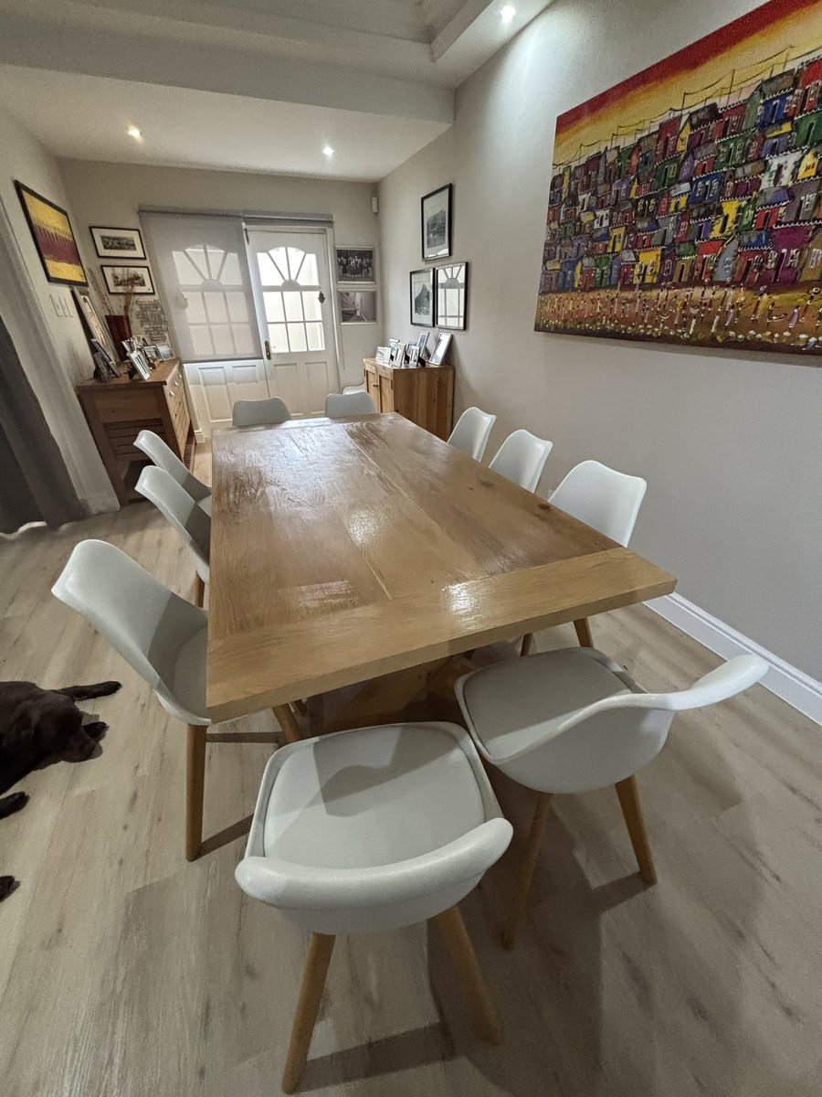 ConeyTimbers's tweet image. A few products for our recent client: oak 10 seater table, Leanne chairs, server and bar cabinet. All custom made furniture for Jacqui. #custommade #madeincapetown coneytimbers.com #oak #oakfurniture