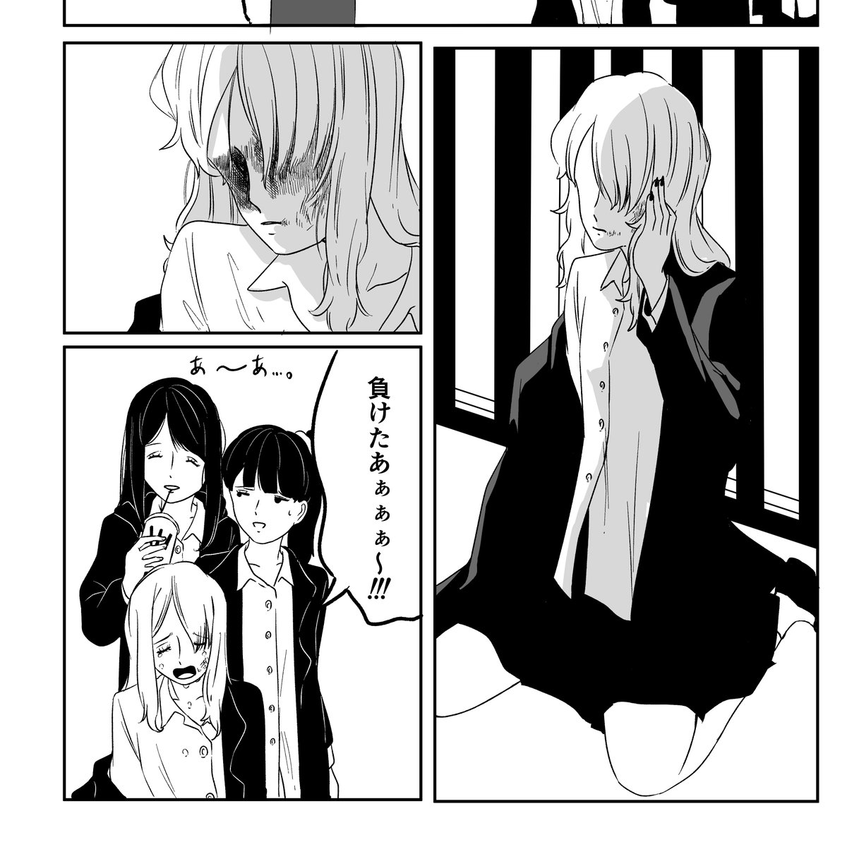 今描いている漫画に不良少女たちが出てくるのですが、多分悪い子たちではなさそう・・・。