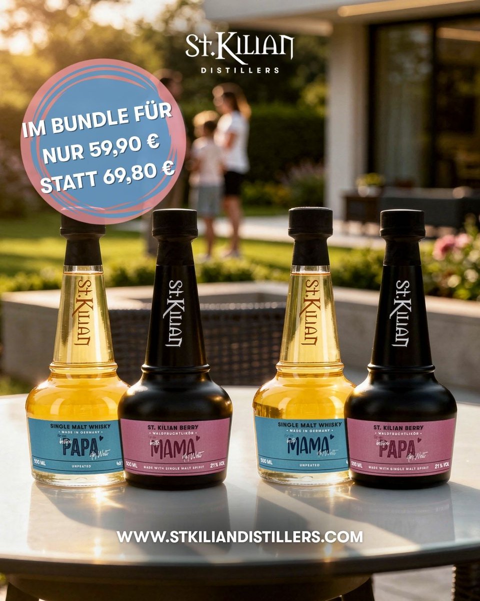 Entdecke die neuen Mutter- und Vatertags-Abfüllungen im liebevoll gestalteten Design. Hier findet jeder das passende Geschenk. Einzeln oder im Whisky-Likör-Bundle für 59,90 € statt 69,80 €. Jetzt bestellen. ✨
#whisky #visitstkilian #stkilianwhisky #whiskylovers