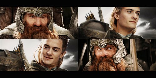 Frasespeliculas's tweet image. — Jamás pensé que moriría peleando junto a un elfo.
— ¿Tampoco junto a un amigo?
— Eso sí, sin dudarlo.

📽️ El Señor de los Anillos: El Retorno del Rey (2003) ⚔️🛡️

#ESDLA #LordOfTheRings #Cine #Legolas #Gimli