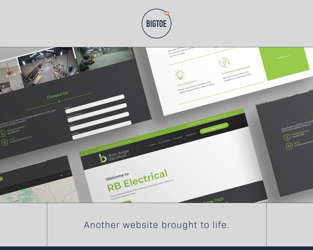 bigtoecreatives's tweet image. Another website successfully launched.

✔ Mobile responsive
✔ Clear navigation
✔ Strong call-to-action
✔ Google integrated

Your website should convert — not confuse.
Ready for yours?

#WebsiteLaunch #BigToeCreatives