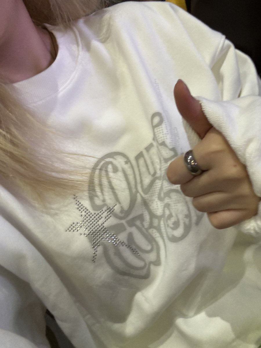 그래서 그냥 입었어요.