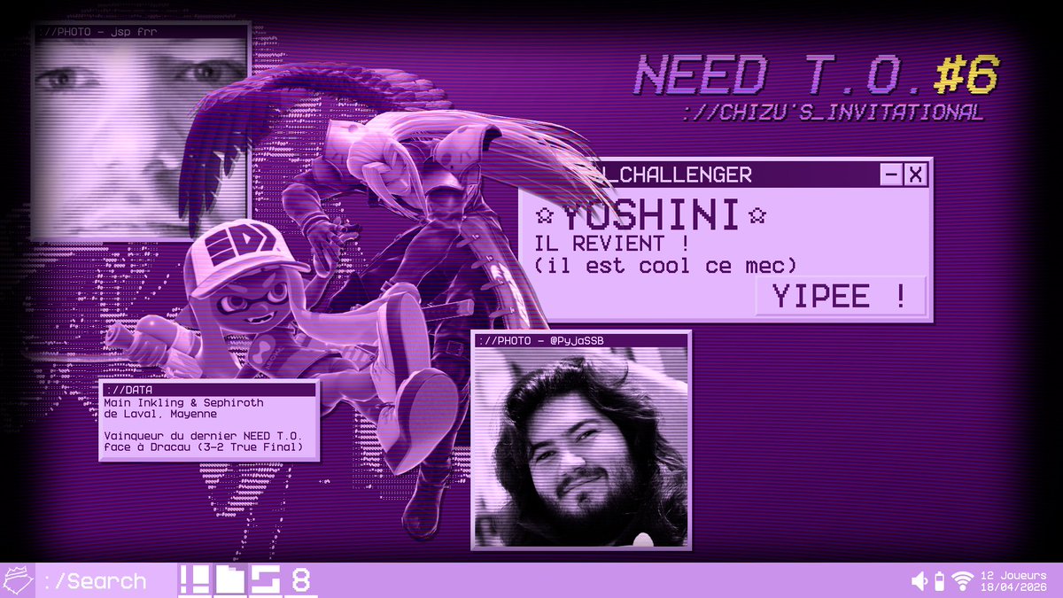 NeedTO_SSBU's tweet photo. peut être mais @Y0sh1ni est de retour et ça, ça n'a pas de prix https://t.co/nBMF4vWd8e