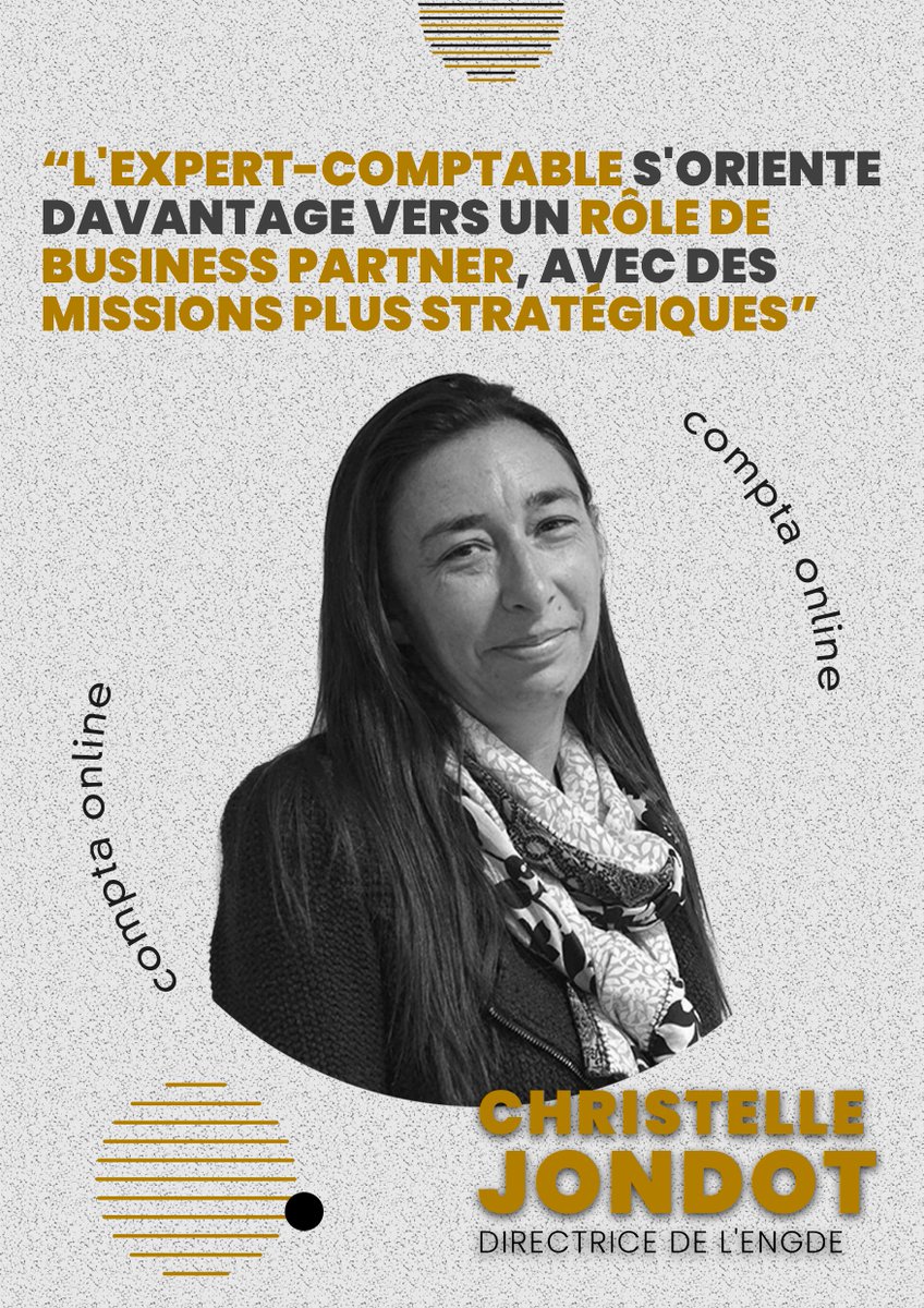 ComptaOnline's tweet image. 🎙 Christelle Jondot, directrice de l'ENGDE

👀 Lire l'interview 📌 compta-online.com/attractivite-p…

#ExpertiseComptable #Formation #DCG #DSCG #Attractivité #IntelligenceArtificielle #ExpertComptable