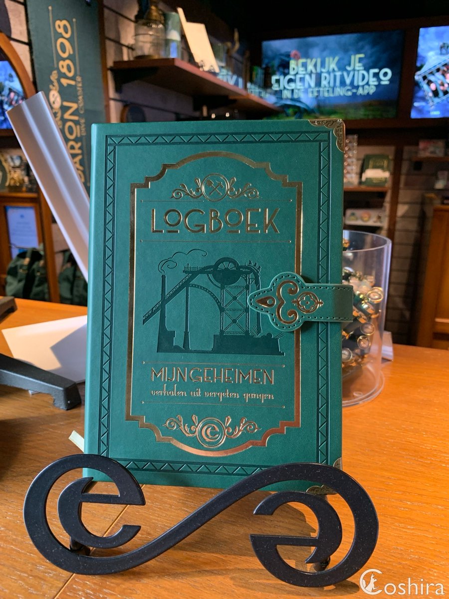 Coshira_'s tweet image. Nieuw logboek € 17,50 en pen € 7,50 bij #DeGevoelighePlaet #Baron1898 #Efteling